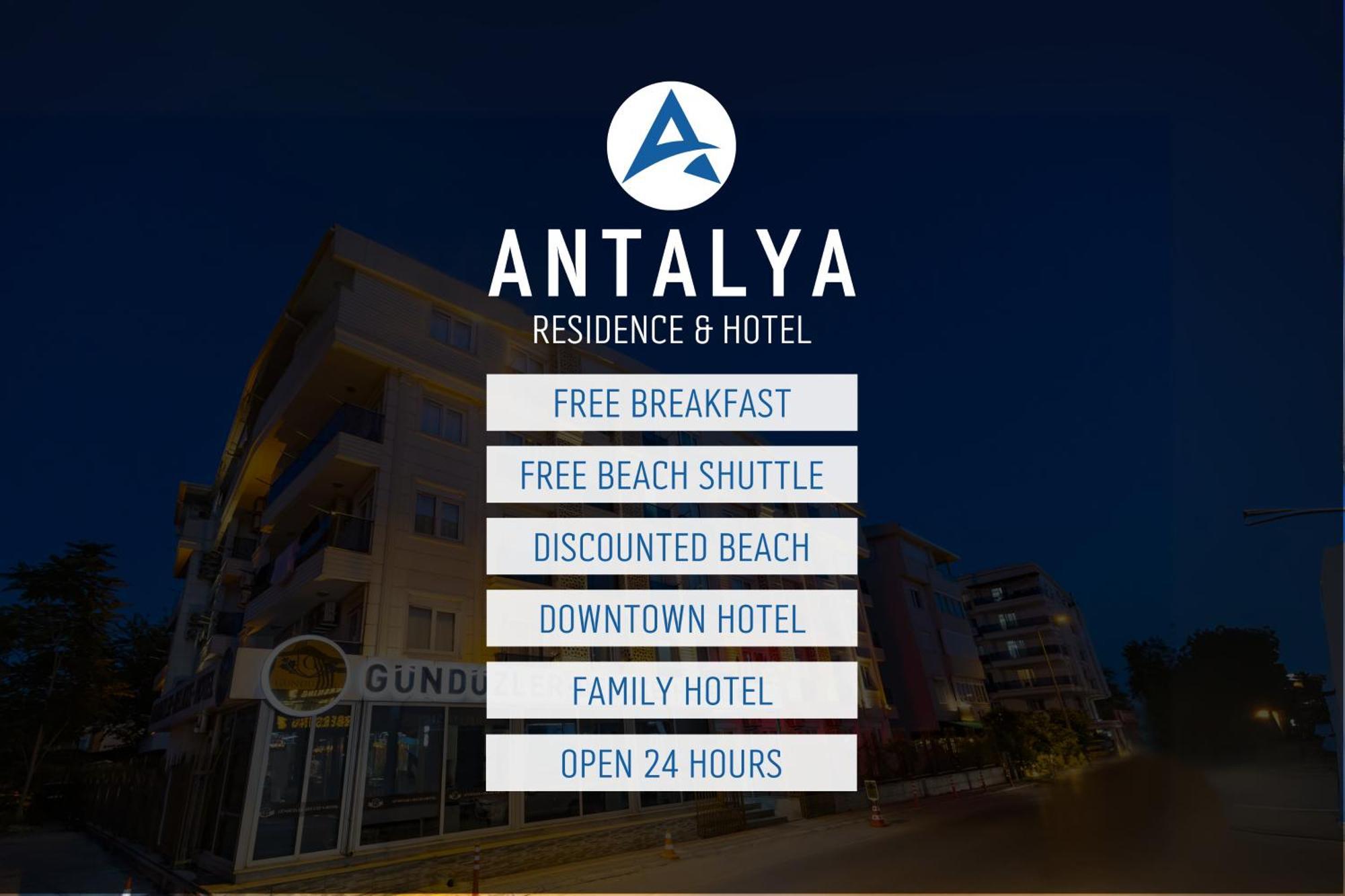 Antalya Residence Hotel Екстер'єр фото