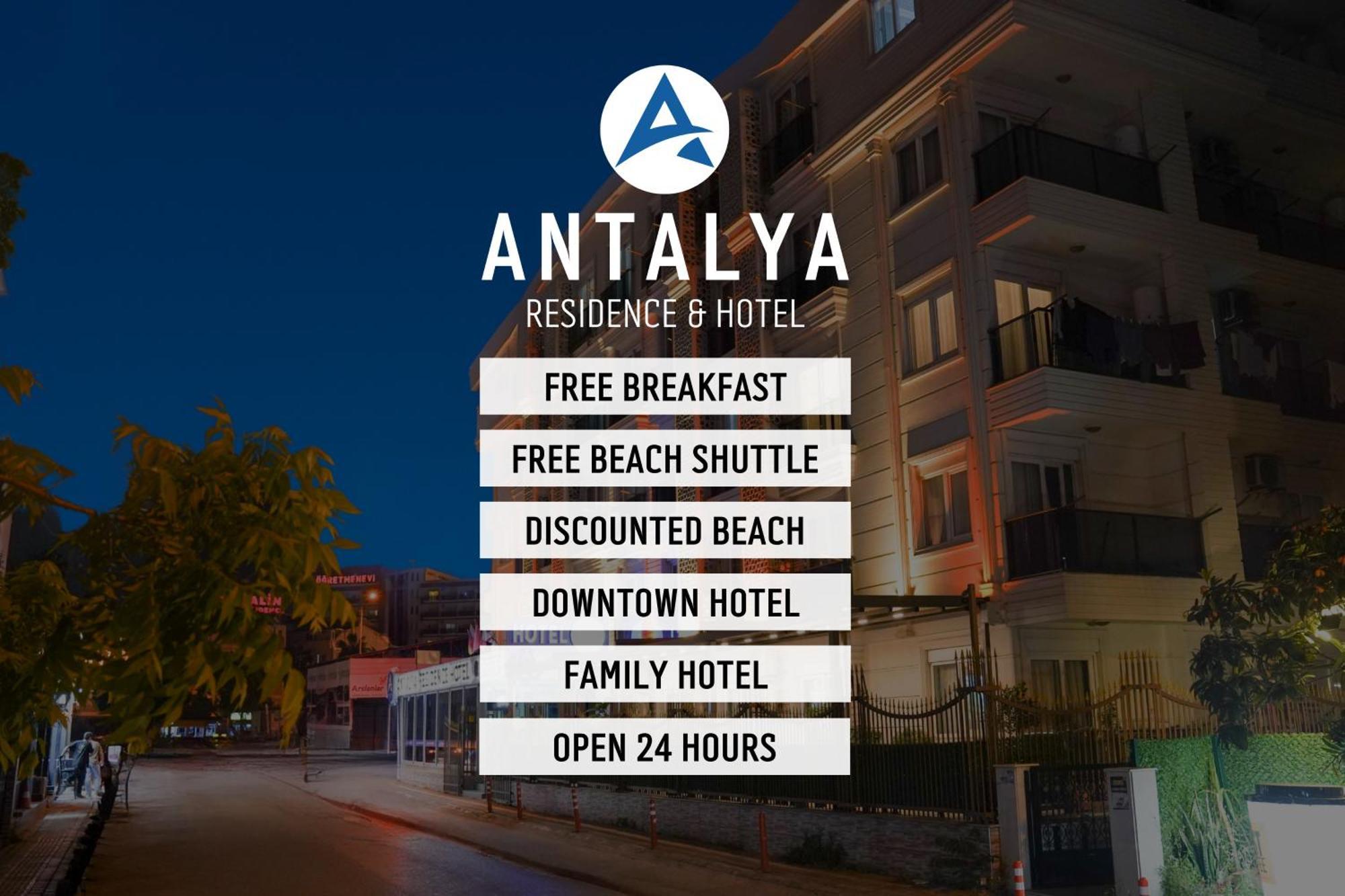 Antalya Residence Hotel Екстер'єр фото